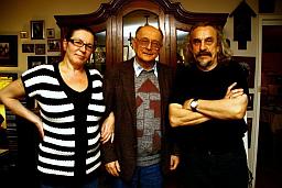 Marek Baterowicz (w środku) z wizytą w Melbourne u Alicji i Ryszarda Konikowskich