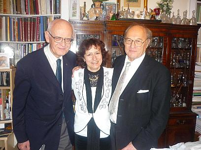 Londyn 2011: Andrzej Paluchowski, Agata Kalinowska-Bouvy i Lord Jan Janus Krasnodebski